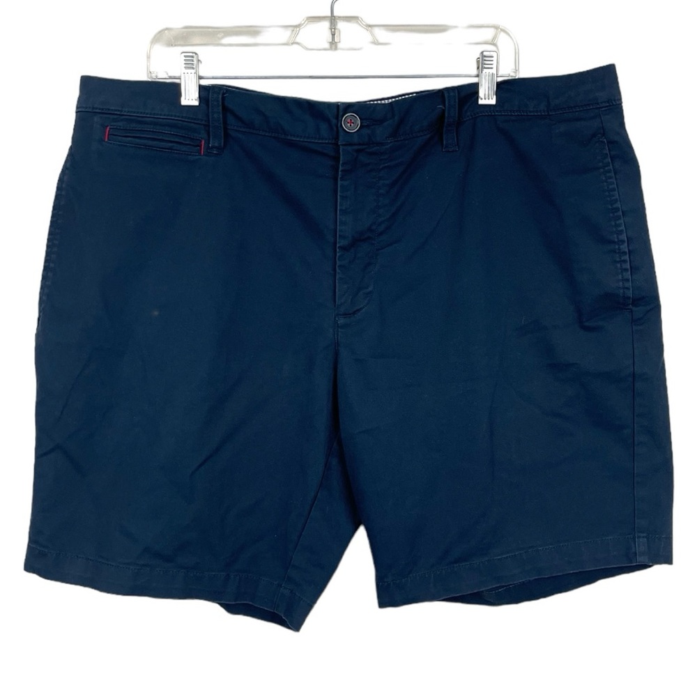 Untuckit St Vincent mens navy blue chino short sz 40